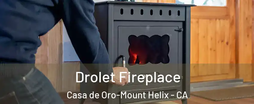 Drolet Fireplace Casa de Oro-Mount Helix - CA