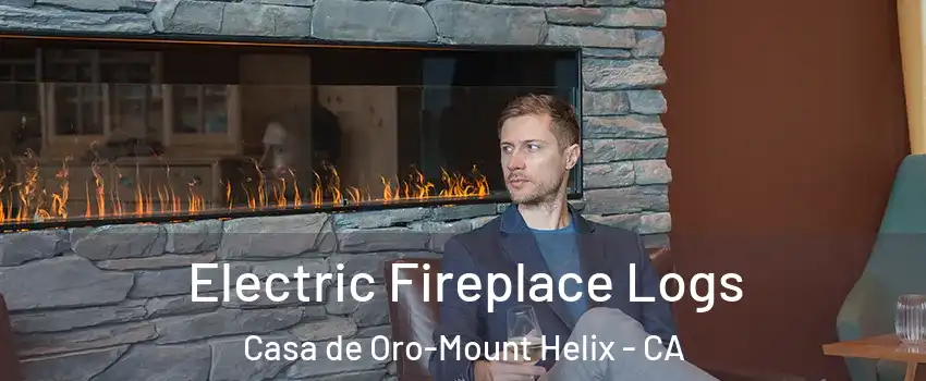  Electric Fireplace Logs Casa de Oro-Mount Helix - CA