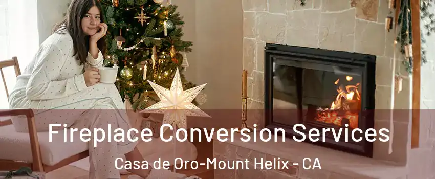 Fireplace Conversion Services Casa de Oro-Mount Helix - CA