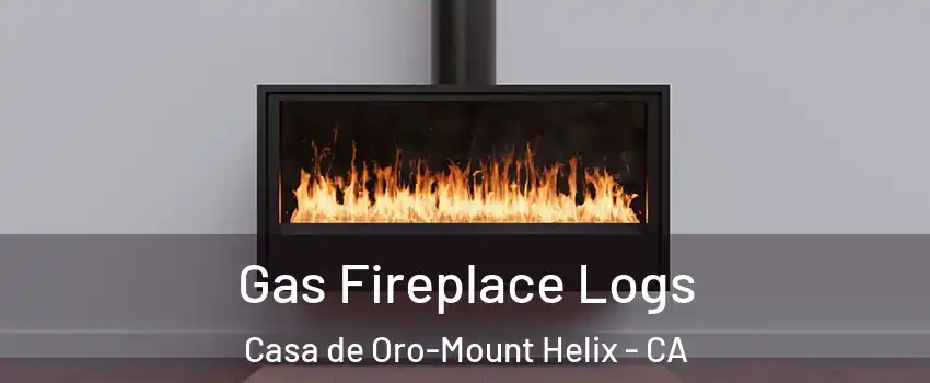  Gas Fireplace Logs Casa de Oro-Mount Helix - CA