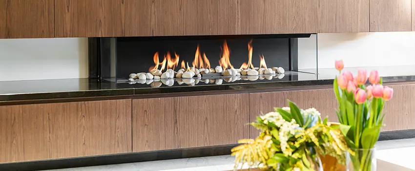 Double-height Fireplace Design Refurbishment in Casa de Oro-Mount Helix, California