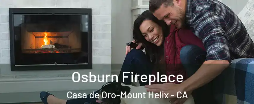  Osburn Fireplace Casa de Oro-Mount Helix - CA