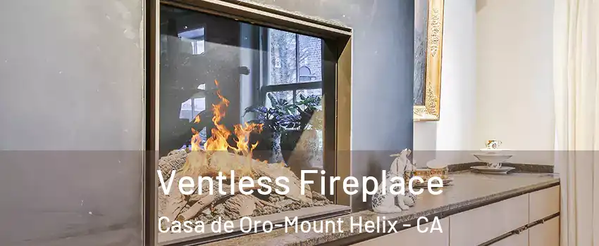  Ventless Fireplace Casa de Oro-Mount Helix - CA